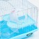 A cage for rodents "Piggon", with a filling of 37 x 27 x 30 cm, blue