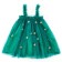 Carnival set "Bright Christmas tree", height 104-110 cm, dress, rim