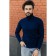 Male jumper, size 58, dark blue color