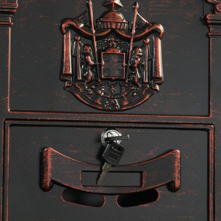 Postal box No. 4010V, old copper-2