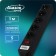 Luazon Lighting network filter, 5 outlets, 1.0 m, 2200 W, 3 x 0.75 mm2, 10 A, 220 V, black