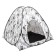 The tent winter machine is insulated, the bottom on the zipper, 1.5 x 1.5 m, kmf