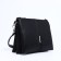 Bag Cross-Bodi with a zipper, 2 outer pockets, black color