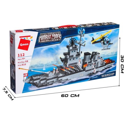 Constructor Military zone "Battle cruiser", 910 parts-4