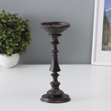 Cast iron candle for 1 candle 
