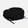 Youth backpack from textiles, 2 parts on lightning, 3 pockets, black color