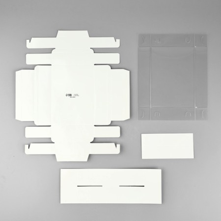 Box for 6 sweets with cells "White", 10 x 14.5 x 3 cm-5