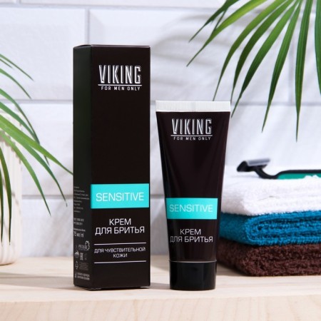 Viking shaving for sensitive skin Sensitive, 75 ml-5