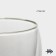 Glass glass with double walls Magistro "Paul", 250 ml, 8.3 × 9 cm