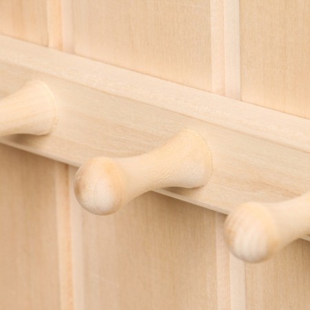 Hanger 4 hook, linden "Dobroparov"-2