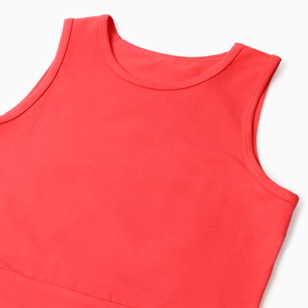 Top female, berry color, size 44 (s)