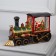 LED figure "steam locomotive" 31 × 17 × 10 cm, plastic, AAX3 batteries (not complete), USB, glow warm white