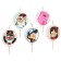 Candle for the cake "Happy Birthday!", 5 pieces, gravity farz