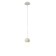Suspended chandelier Mantra Galaxia, E27, 1x20W, 210 mm, white color