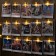 Garland “thread” 2 m dews with nozzles “clothespins”, IP20, silver thread, 20 LED, glow warm white, AAX2