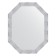 Mirror in the baguette frame, white coinage 70 mm, 72x92 cm