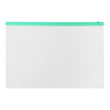 The convert folder on the A4 ZIP-Molniya, 150 μm, calligrata, transparent, green lightning
