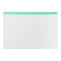 The convert folder on the A4 ZIP-Molniya, 150 μm, calligrata, transparent, green lightning