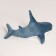 Shark soft toy with blanket, 100 cm
