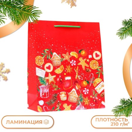 Gift package "New Year's sweets", 26 x 32 x 12 cm