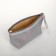Lightning cosmetic bag, gray color