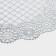 A set of openwork shade "Blooms", 4 pcs, 30 × 30 cm, silver color