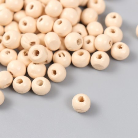 Beads for creativity tree "Pale orange" D-0.8 cm, set of 20 g