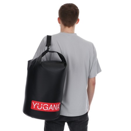 Yugana hairshome, PVC, waterproof 40 liters, one belt, black-12