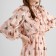 Schiffon dress SL, 42, beige
