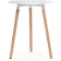 Wooden table Lorini Buke array, natural 60x60x70 cm