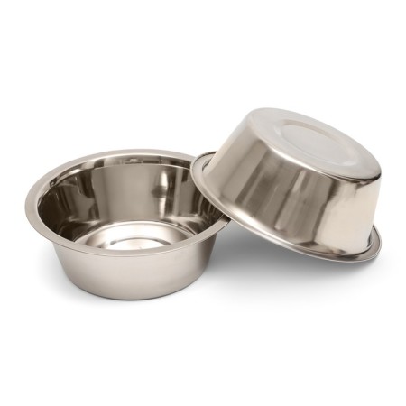 A set of 2 bowls on a stand, 2 x 1.5 l-8