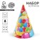 Paper caps "Congratulations", set of 6 pcs., 16 cm