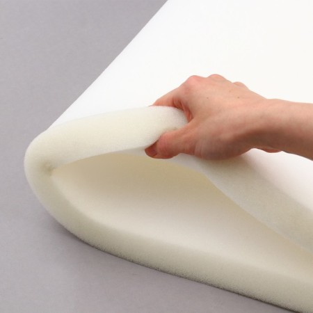 Foam rubber, 2 × 1 m, thickness 30 mm, 16 kg/m³, white-2
