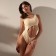 Swimsuit female alcohol monophonic minku Milk color, size 48