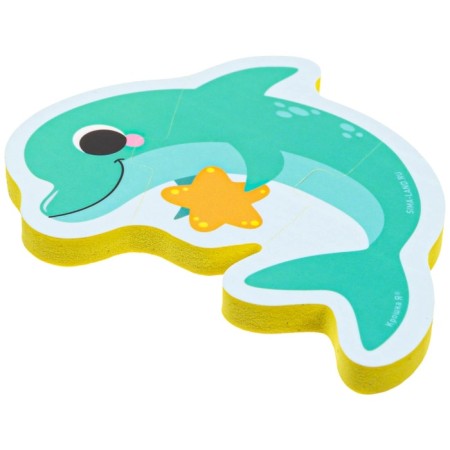 Soft puzzle for kids "sea friends", 5 puzzles, crush me-22