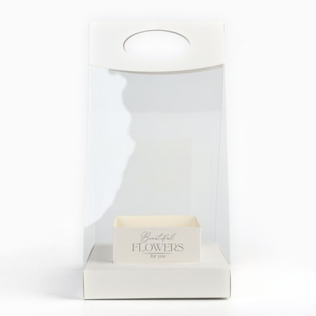 Box Gift folding carrion for colors, packaging, "Cleanliness", 20 x 20 x 4 cm-4