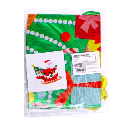 Foil ball 24 "Santa on Sanya"-1