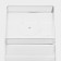 Plastic disposable form for cube buffet, 60 ml, 4.7 × 4.7 cm, transparent color