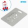 Plastic form for soap "New Year! Santa Claus »4.5 × 6.5 cm