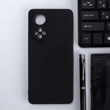 Innovation cover, for Honor 50, silicone, matte, black