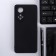 Innovation cover, for Honor 50, silicone, matte, black