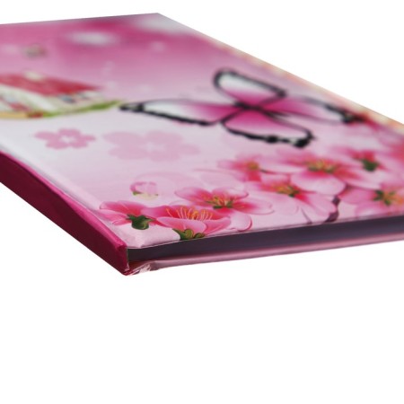 Notebook Gift Book on the castle, A6+, 48 sheets, line, "Butterfly", mix-8