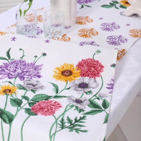 GRANT - track on the table Medallions 40x150cm, Rogozhka, cotton 100%-2