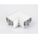 Ambrella connector angular for the Magnetic 48V busbar in the GL3391 WH stretch ceiling, white