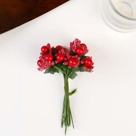 Decor for creativity "Balls in colors" (1 set = 1 bouquet) in a bouquet 12 pcs mix 10x2.5x2.5 cm-1