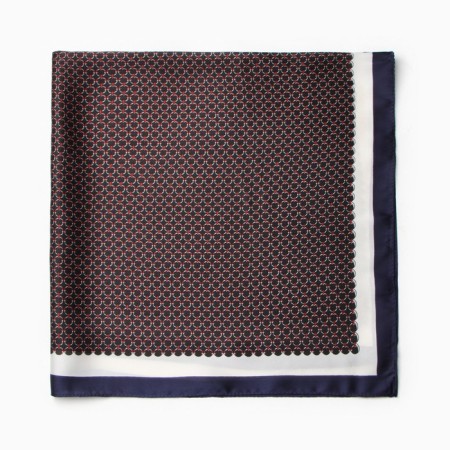 Women's scarf minku 70*70 cm, blue-2
