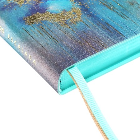 Diary Datir 2025 A6+ 176 Escalada Flower, Soft Okvl, Single Leather, Tis F, Kr BL 70g/M2-4