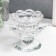 Glass of glass on1 candle "Flower" d = 2.5 and 4.5 cm 10x10x7 cm