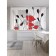 Photostes "Flower kiss", Saten, size 145x180 cm, 2 pcs