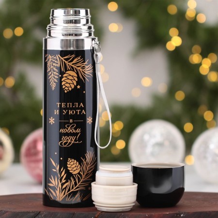 New Year! New Year's thermos "heat and comfort", 500 ml-3